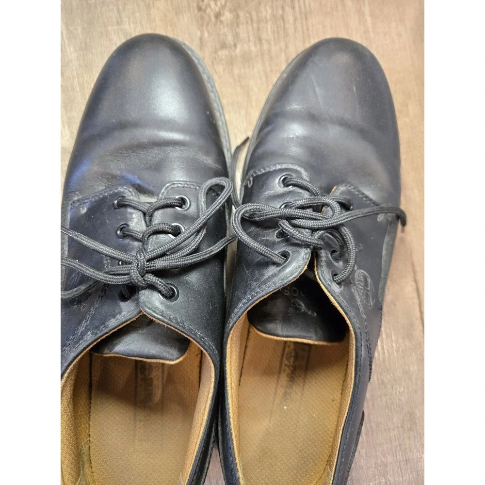 Timberland Waterproof Mens Black Leather Lace Up Oxford Shoe Size 12M‎